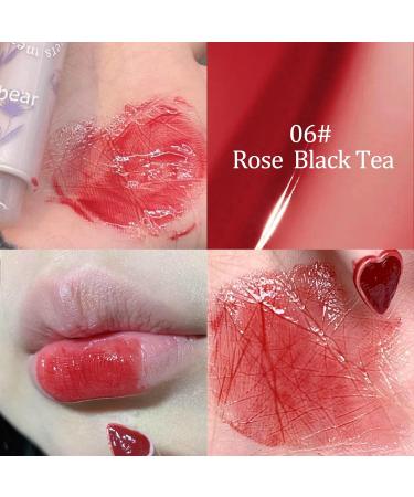 Erinde Tinted Glasting Melting Balm | Vegan Jelly Lip Balm & Lipstick | Moisturizing Glossy Heart Shape Gloss | 3 Colors #04 #05 #06 - Buy Online on GoSupps.com