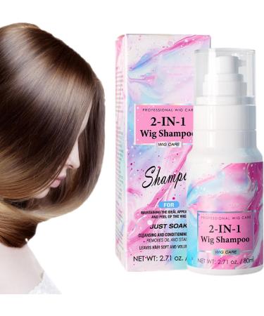 Shampoo for wigs nourishing shampoo from human hair 80 ml antistatic deep cleansing 2in1 shampoo for synthetic and natural hair improves dullness and dryness Tsuchiya - Buy Online on GoSupps.com