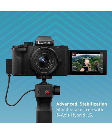 Panasonic LUMIX G100 4K Mirrorless Camera with Built-in Microphone, 12-32mm Lens, Micro Four Thirds System - Black - Buy Online on GoSupps.com