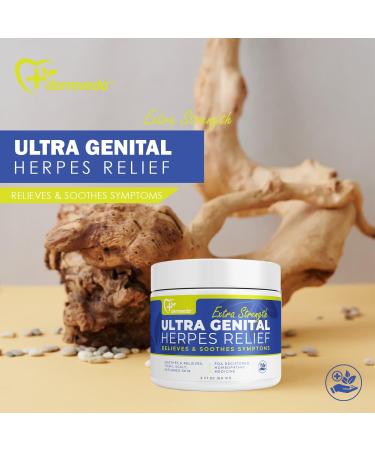 Ultra Genital Herpes Relief Cream | Fast-Acting & Soothing Treatment for Itchy Inflamed Skin - International Shipping Available - Buy Online on GoSupps.com