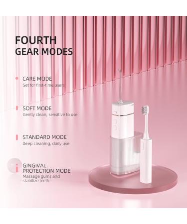 Dental Kit - Cordless Water Flosser & Electric Toothbrush Combo for Braces - Ultimate Oral Care Solution - Fast International Shipping - Buy Online on GoSupps.com