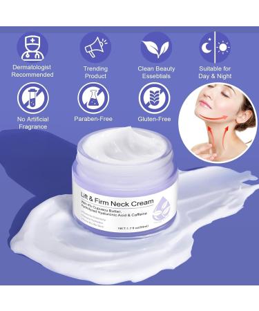 Neck Firming Cream Anti-Aging Neck Creams Anti-Wrinkle Skin Firming Fine Texture For Fine Lines Loose Skin Neck Line Moisturizing Anti-Wrinkle - Buy Online on GoSupps.com