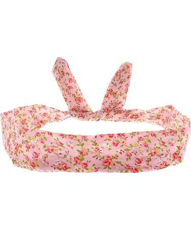 Zac's Alter Ego Floral Print Vintage Style Wire Headband Baby Pink - Buy Online on GoSupps.com