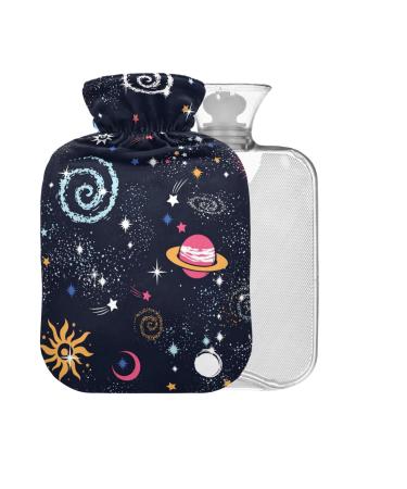 Galaxy BAP Free Hot Water Bottle with Cover 2L Large Hot Water Bag for Pain Relief Headaches Neck and Shoulders