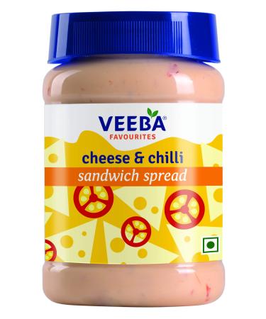 Veeba Cheese and Chilli Sandwich Spread 275g (Packaging May Vary)