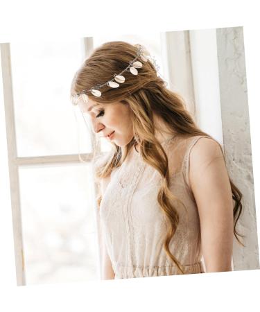Didiseaon Women Hair Clasp Wedding Hair Accessories Mermaid Shell Headbands Women Headband Hair Decorations Headbands with Cowrie Shells Boho Hair Ties Halloween Tassel Women's - Buy Online on GoSupps.com
