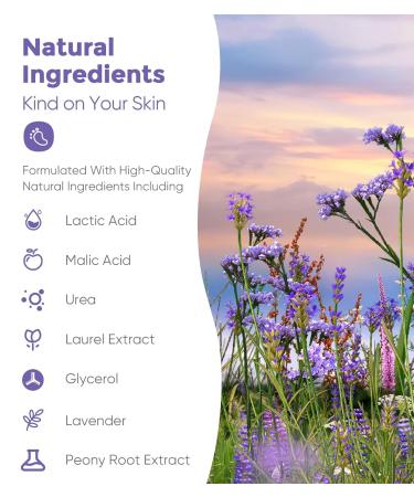 Buy Lavender Foot Peel Mask - Natural Exfoliator for Dry Skin Calluses & Cracked Heels - Baby Soft Feet Repair - Buy Online on GoSupps.com