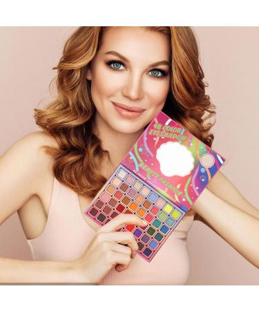 Eyeshadow Palette Eye Shadow Make Up Palette Makeup 48 Colors - Shimmer Glitter High Pigmented Natural Eyeshadow For Beginner Daily Use Women - Buy Online on GoSupps.com