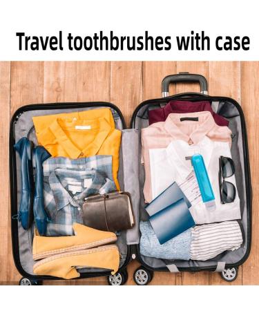 4PCS Mini Travel Toothbrushes - Folding, Non-Electric, Gums-Friendly - Ideal for Travel, Camping, School, Home - 3.9 Inch (Pack of 4) - Buy Online on GoSupps.com