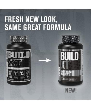 Build-XT Muscle Builder - Daily Muscle Building Supplement for Growth and Strength | Peak02 & elevATP Ingredients - 120 Veggie Pills - Buy Online on GoSupps.com