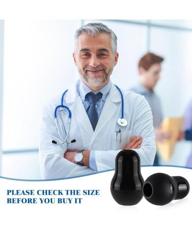 Silicone Ear Plugs - 10 Pcs Replacement Ear Tips for Stethoscopes | Snap Tight Earpieces for Comfort - Buy Online on GoSupps.com