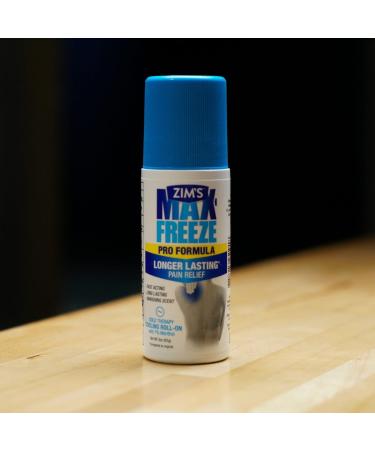 Zim's Max Freeze Pro Formula Roll-On 3 Ounce (Pack of 4) - Buy Online on GoSupps.com