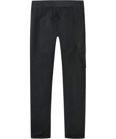 Camii Mia Big Girls Kids Snow Pants X-Large Black - Waterproof Insulated Cargo Ski Pants for Winter Outdoor Activities - Buy Online on GoSupps.com