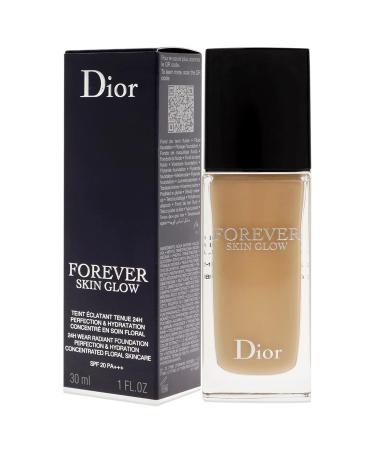 Christian Dior Dior Forever Skin Glow Foundation SPF 20 - 3N Neutral Glow 1 oz for Women - Buy Online on GoSupps.com