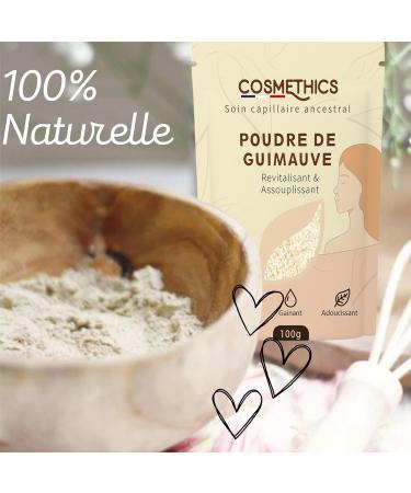  Cosm'Ethics Ayurvedic Marshmallow Root Powder 100g Cosm'Ethics 100% pure and natural excellent quality non-irradiated powder  - Buy Online on GoSupps.com