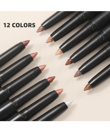 LXZJJM 6 Pcs Eyeshadow Stick Set - Long Lasting Waterproof Eye Shadow Pencil with Bright Pigments and Smooth TextureV (Set A) - Buy Online on GoSupps.com