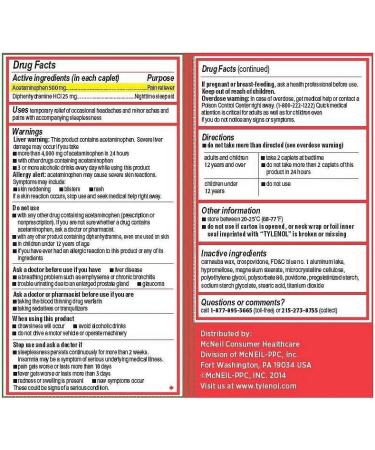 Tylenol PM Caplets - 225 ct. Bottle for Nighttime Pain Relief and Sleep Aid - Buy Online on GoSupps.com