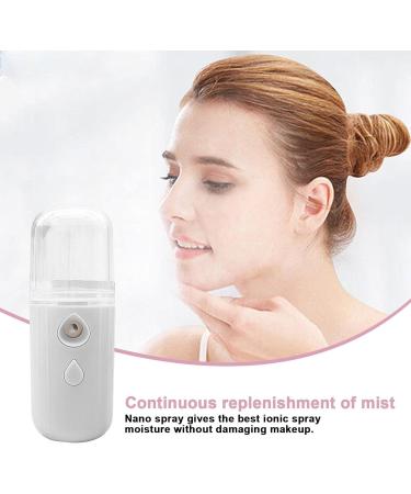Mister Face Moisturizer - Mister Face Moisturizer Nano Mist Sprayer | Nano Atomization with 30ml Visual Water Reservoir Refillable Cool Face Spray Suitable for Skin Care - Buy Online on GoSupps.com