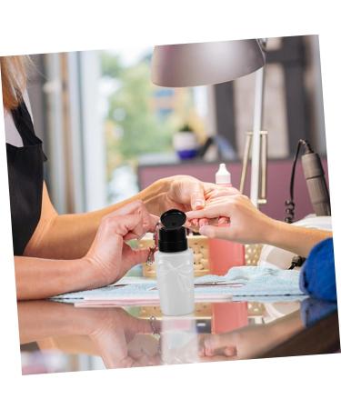 minkissy Manicure Pressure Bottle Pump Dispenser For Nail Polish Makeup Cleansing Water Sealable With Reusable Cleansing Liquid Container - Buy Online on GoSupps.com