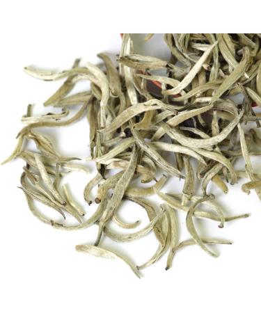 Premium Silver Needle White Tea - 250g/8.8oz Baihao Yinzhen Loose Leaf White Tea - Buy Online on GoSupps.com