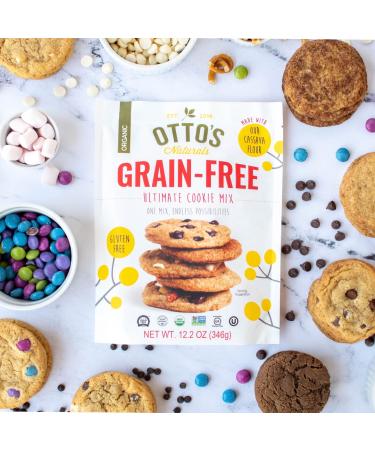 Otto's Naturals Organic Cassava Flour Cookie Mix - Gluten-Free, Non-GMO - 12.2 Oz (2 Pack) - Buy Online on GoSupps.com