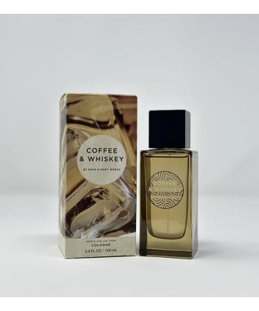 Bath and Body Cologne Men's Collection 3.4 FL OZ / 100 ML (Regular size Coffee & Whiskey) 3.4 Fl Oz (Pack of 1) Coffee & Whiskey