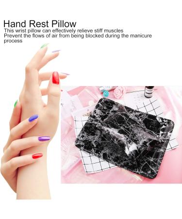 Nail Art Hand Pillow Nail Art Hand Pad Easy To Store Comfortable To Use Beauty Salon Salon Shop for Home Manicure Store black - Buy Online on GoSupps.com
