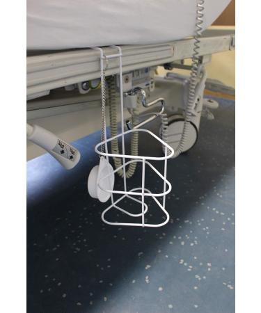 Medi-Inn Urine Bottle Holder with Lid for Square Men's Urine Bottles - 1 Piece | Buy Internationally - Buy Online on GoSupps.com