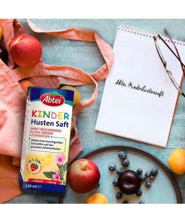 Abbey Children s Cough Juice - Strawberry Honey & Strangle - Alcohol-Free Gluten-Free Lactose-Free - For Toddlers 1 Year+ - 120ml - Buy Online on GoSupps.com