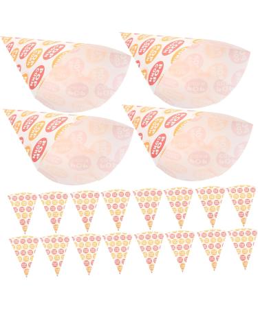 Didiseaon 150 Pcs Popcorn Bag Candy Treat Cone Bags Kids Cone Bags Clear Packing Bags Snacks Cookies Snack Bags Halloween Goodie Bags Popcorn Cone Bags Child Disposable Biscuit Paper - Buy Online on GoSupps.com