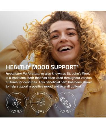 Bronson St. John's Wort 700 MG per Serving Hypericum Perforatum Supports a Positive Mood - Non-GMO 90 Vegetarian Capsules 90 Count (Pack of 1) - Buy Online on GoSupps.com