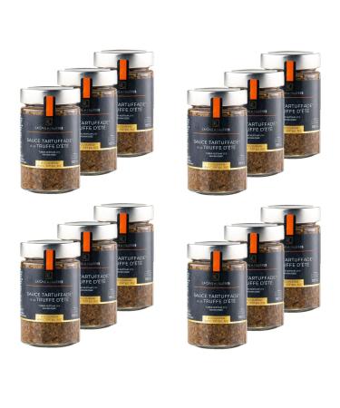 Lot 12x Tartuffade - Salsa tartufata - summer truffle sauce 1.1% - 185g jar