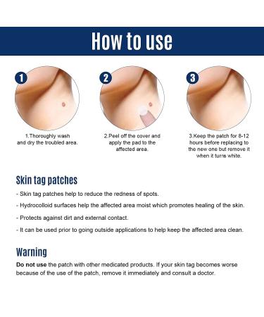 Skin Tag Remover Patch 144 PCS | Safe & Effective Skin Tag Removal Patches | 144 pcs/box - Buy Online on GoSupps.com