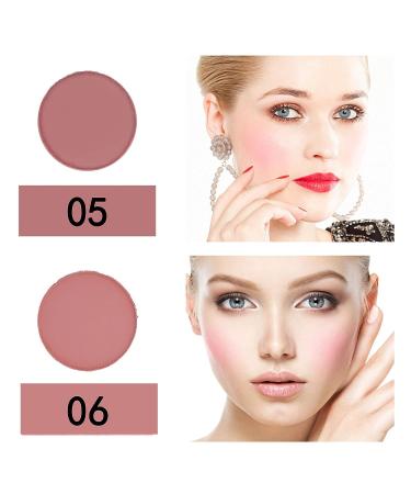 Wismee 8 Colors Matte Blush Palette - Professional Mineral Cheek Makeup Compact - Buy Online on GoSupps.com