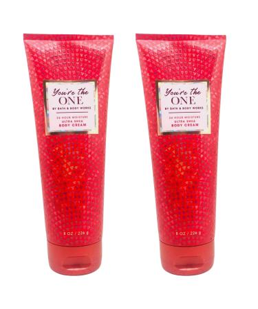 Bath and Body Works Gift Set of of 2 - 8 oz Body Cream - (You're the One) - Buy Online on GoSupps.com