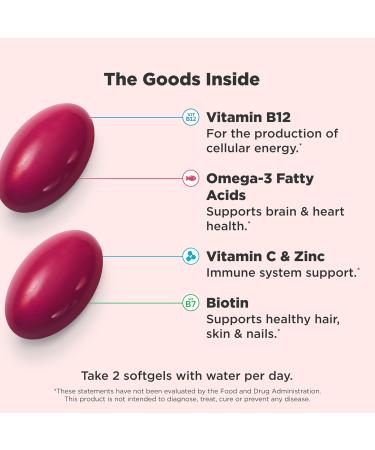 OLLY Ultra Women's Multi Softgels Overall Health and Immune Support Omega-3s Iron Vitamins A D C E B12 Daily Multivitamin 30 Day Supply - 60 Count 60 Count (Pack of 1) - Buy Online on GoSupps.com