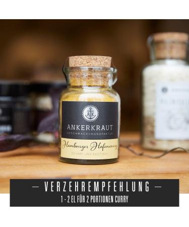 Ankerkraut Hamburg Harbor Curry - Premium Spice for Curries Poultry Rice & Hummus - 60g in Cork Glass - International Shipping Available - Buy Online on GoSupps.com