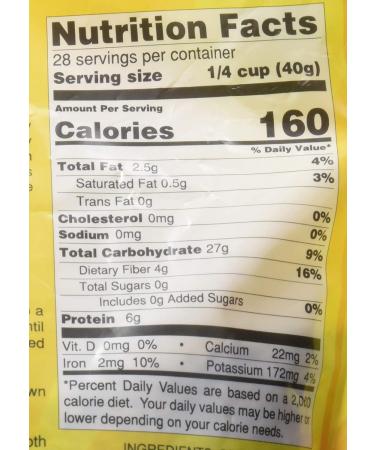 GF Harvest Organic Gluten Free Oat Groats 40oz Bag - 2.5lb (Pack of 1) - Buy Online on GoSupps.com