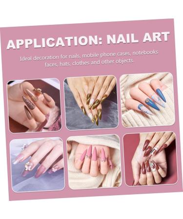 Ipetboom 1 Box Nail Drill 3d Nail Decals Metal Nail Tips Manicure Jewelry Nails Decoration Nail Art Decorations Nail Charms Nails Accessories Ornament Metal Steel Boxed Steel Ball 13X5X1cm Silver - Buy Online on GoSupps.com