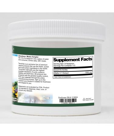 Alfalfa 4:1 Powder (4 oz ZIN: 518834) - 3 Pack - Buy Online on GoSupps.com