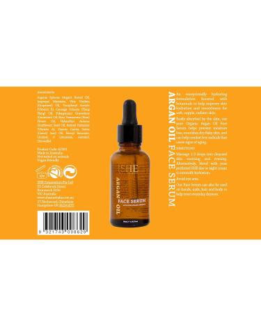 Om SHE Aromatherapy Argan Oil Face Serum - Premium Skincare for Glowing Skin | International Shipping Available - Buy Online on GoSupps.com