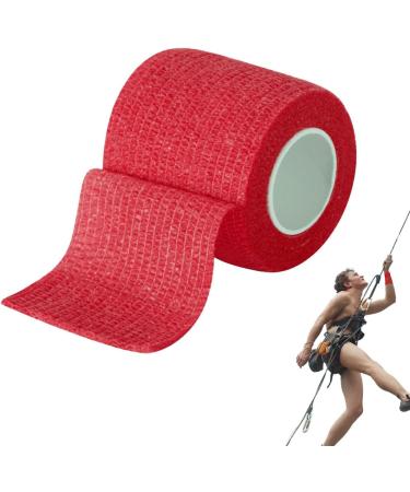 Waterproof Elastic Bandage Wrap - Sports Athletic Tape for Wrist & Ankle Sprains | 1pc Red - Best First Aid Solution - Buy Online on GoSupps.com