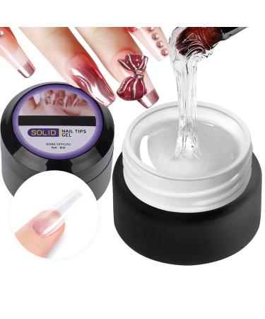 Nail Extension Gel Builder - Transparent Glossy High Viscosity Toughness | DIY Nail Decoration Accessories for Home & Salon - Buy Online on GoSupps.com