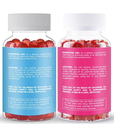 Himiyer BBG & BBL Gummies Combo Daily Herbal Nutrition Support Gummies for Women 60 Gummies Each Dietary Supplement - Buy Online on GoSupps.com