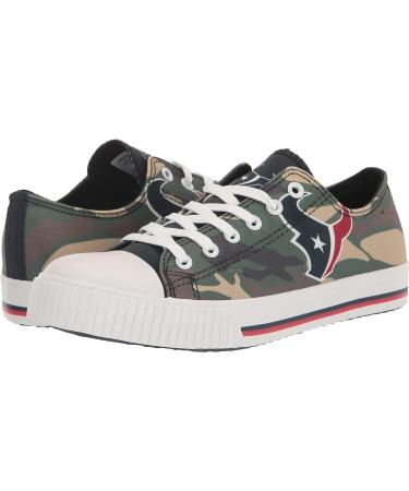 Atlanta Falcons NFL Women's Camo Low Top Canvas Shoes - Size 8 | Official Team Merchandise - Buy Online on GoSupps.com