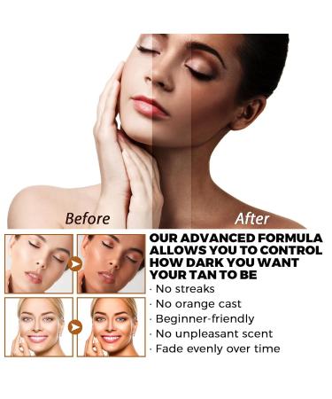 Self-Tanning Serum Drops for Body & Skin | Natural-Looking Tan | Browning Drops - Intensive Bronze 30ml - Buy Online on GoSupps.com