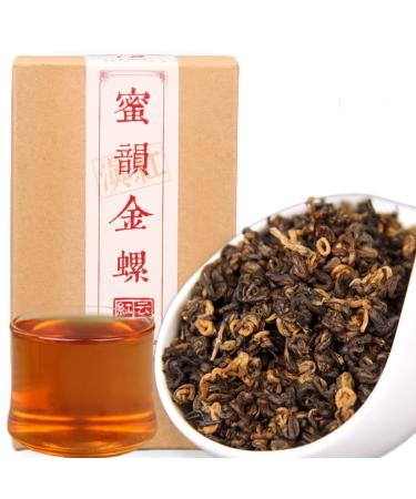 HQZM Premium Yunnan Early Spring Dianhong Black Tea Honey Fragrant Jinluo Loose Leaf Tea 200g Gearbest Design Design Competition