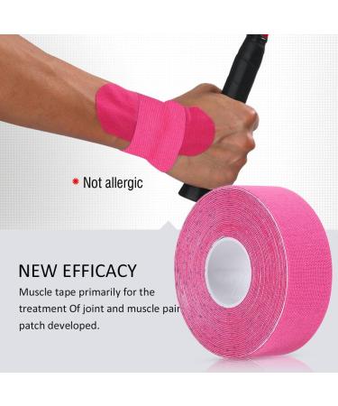 1Roll Kinesiology Sports Tape Cotton Elastic Muscle Support Therapeutic Adhesive for Athletic Performance and Recovery 16.4feet Sport Ware Sport Ware - Buy Online on GoSupps.com