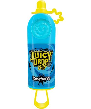 Juicy Drop Pop Lollipops - 12 Pack of 3 Flavours - 6 Blue Raspberry - 4 Strawberry - 2 Cola & Juicy Drop Gummies - 12 Packs of 2 Flavours - Strawberry - Raspberry | Sour Sweets | Sweets in Bulk + Gummies - 12 Packs of 2 Flavours - Buy Online on GoSupps.com