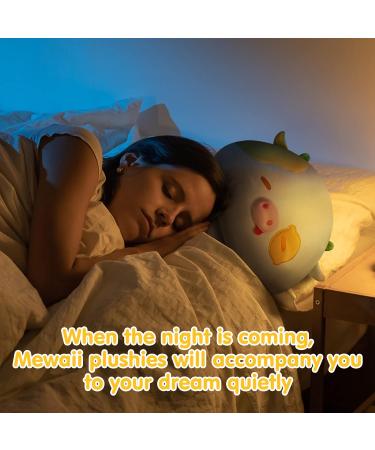 Mewaii 8'' Soft Lemon Cow Mushroom Pillow Stuffed Animal Plush - Cuddly 8 Inch Lemon Cow Toy for Kids - Buy Online on GoSupps.com